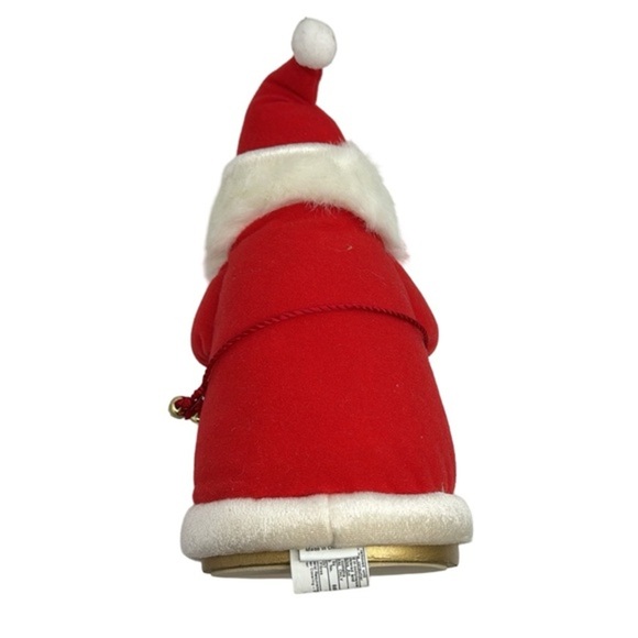 Charming 1990s‎ Plush Santa Claus Tree Topper – Perfect Holiday Nostalgia! - Picture 5 of 6